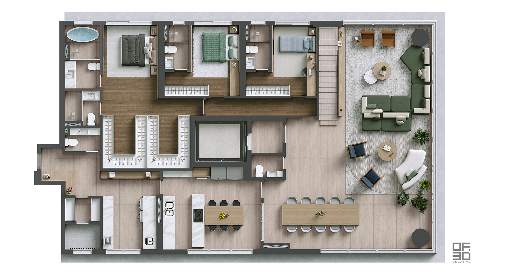 Cob Final 3_Piso inferior 391m²